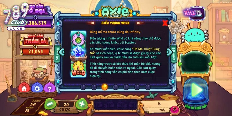 Các biểu tượng trong game đều có những chức năng khác nhau 